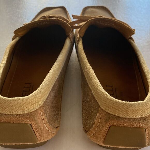 PANELLI Men’s Suede Leather Driving Shoes Size 10. Made in Italy main image 5